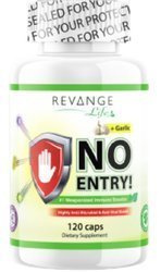 NO ENTRY with GARLIC 120caps