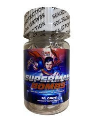 SUPERMAN BOMBS 10 caps